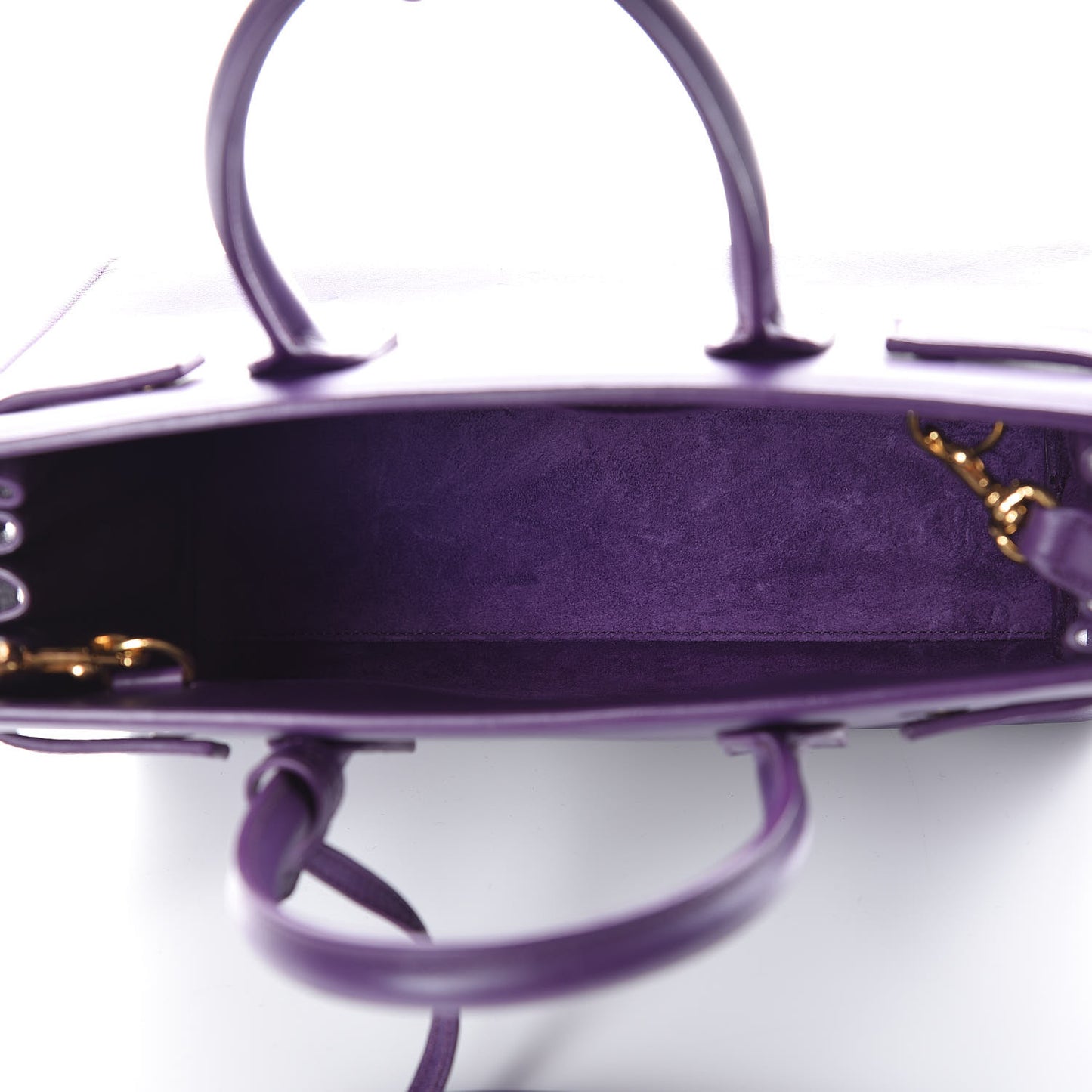 Calfskin Baby Sac de Jour Purple