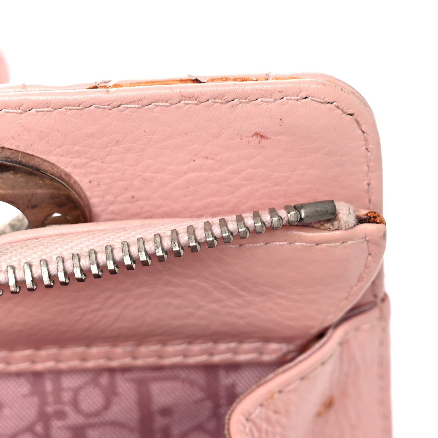 Christian Dior Lambskin Cannage Soft Lady Dior East West Light Pink 16 of 53