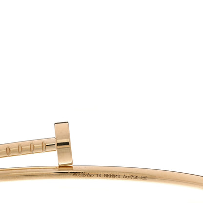 Cartier 18K Yellow Gold Small Juste Un Clou Bracelet 18 4 of 5