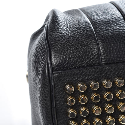 Alexander Wang Pebbled Lambskin Rocco Black Pale Gold Hardware 9 of 12