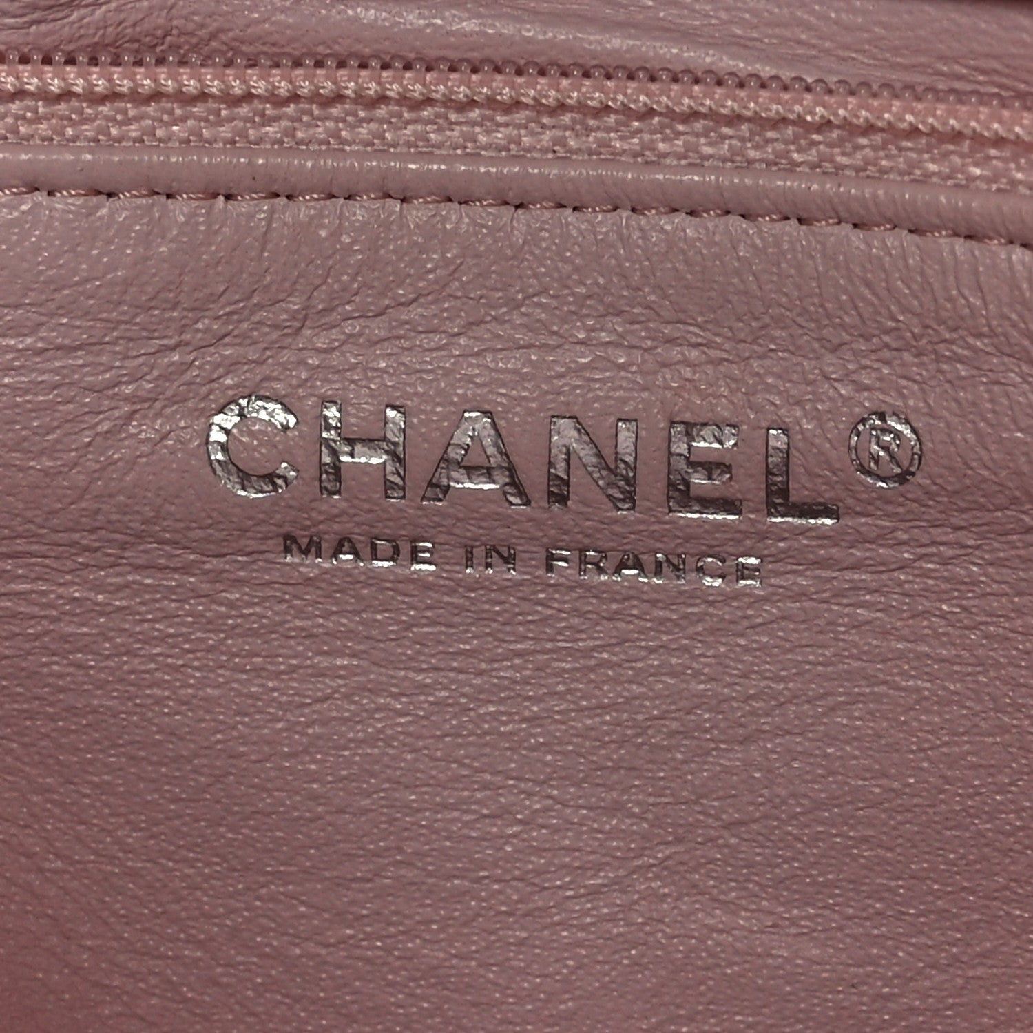 Chanel Lambskin Quilted Flap Clutch Light Pink 6 of 8
