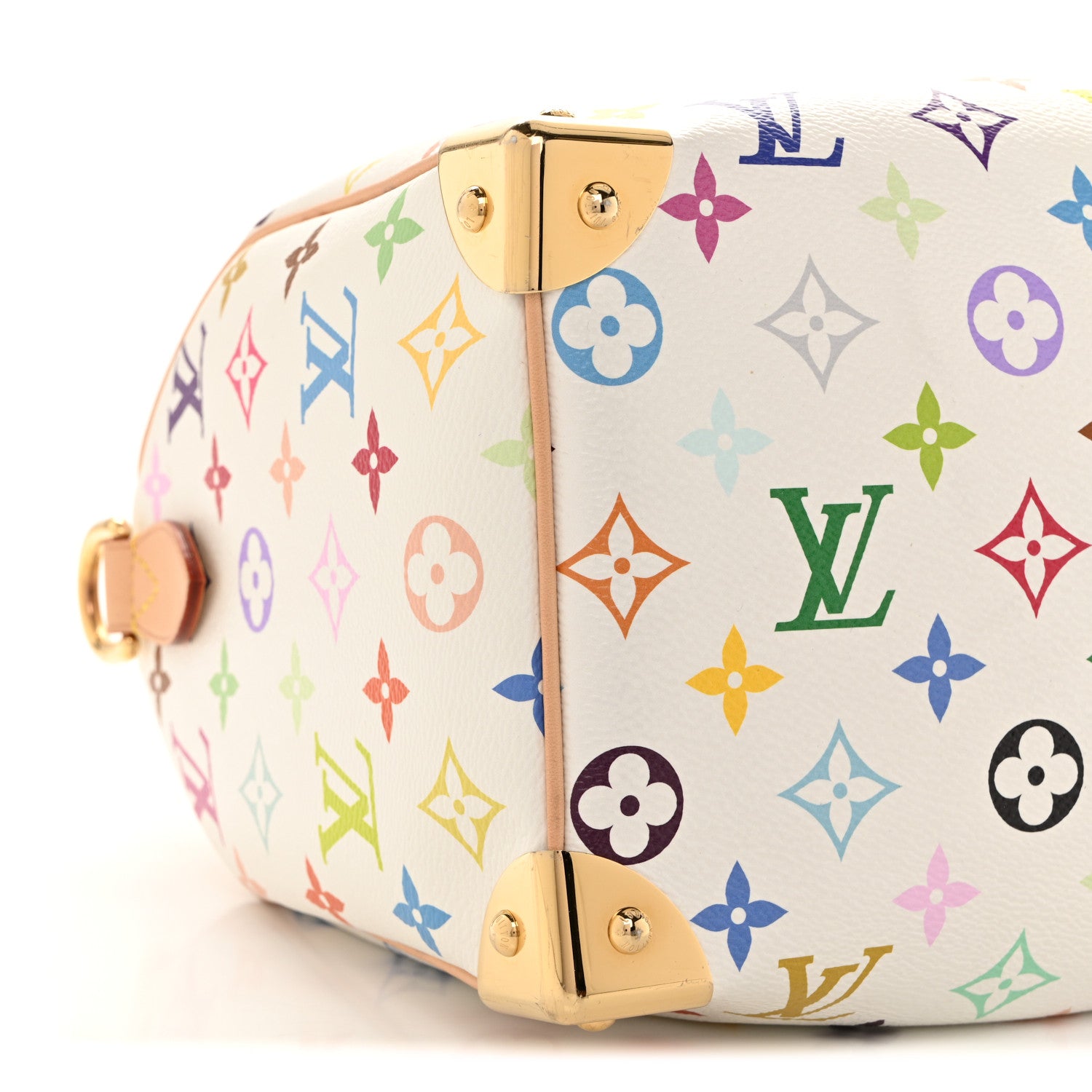 Louis Vuitton LV X TM Monogram Multicolor Speedy Bandouliere 25 White 8 of 13
