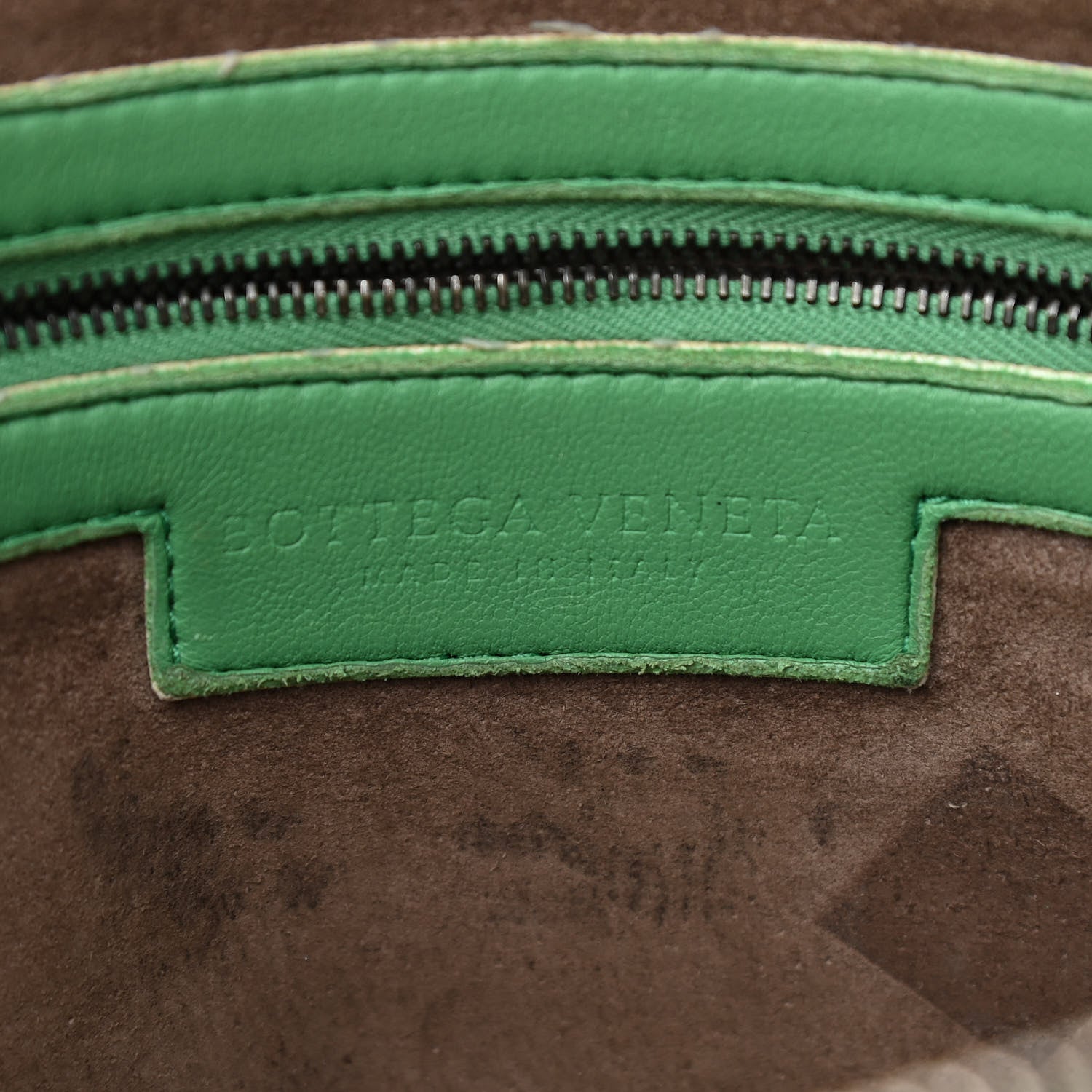 Bottega Veneta Nappa Intrecciato Nodini Crossbody Messenger Green 6 of 17