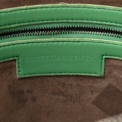 Bottega Veneta Nappa Intrecciato Nodini Crossbody Messenger Green 6 of 17
