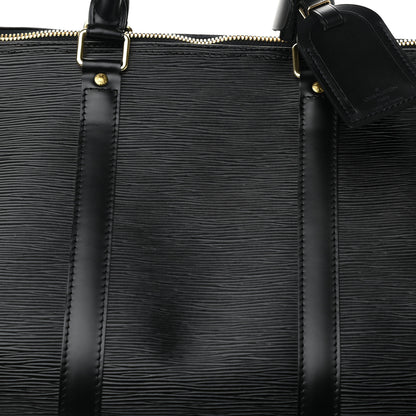 Louis Vuitton Epi Keepall 50 Black 8 of 10