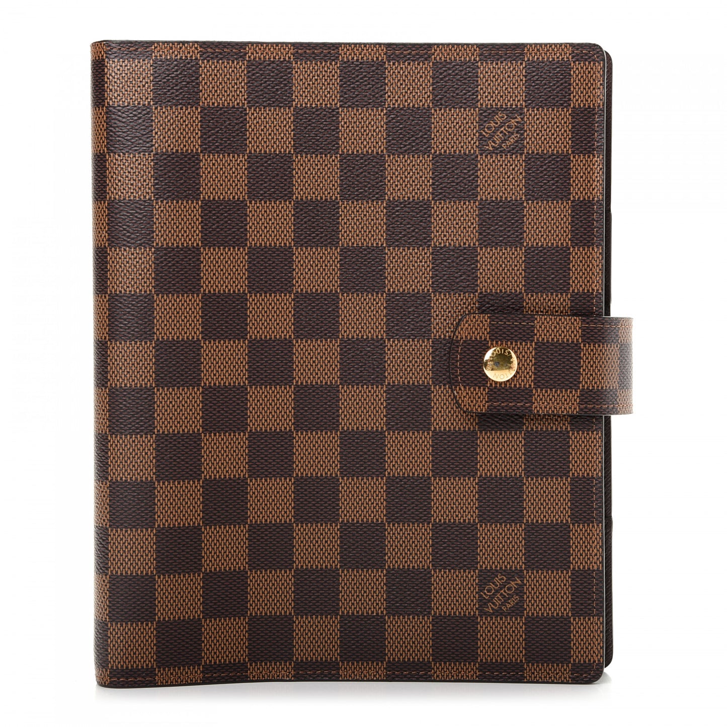 Damier Ebene Large Ring Agenda Cover