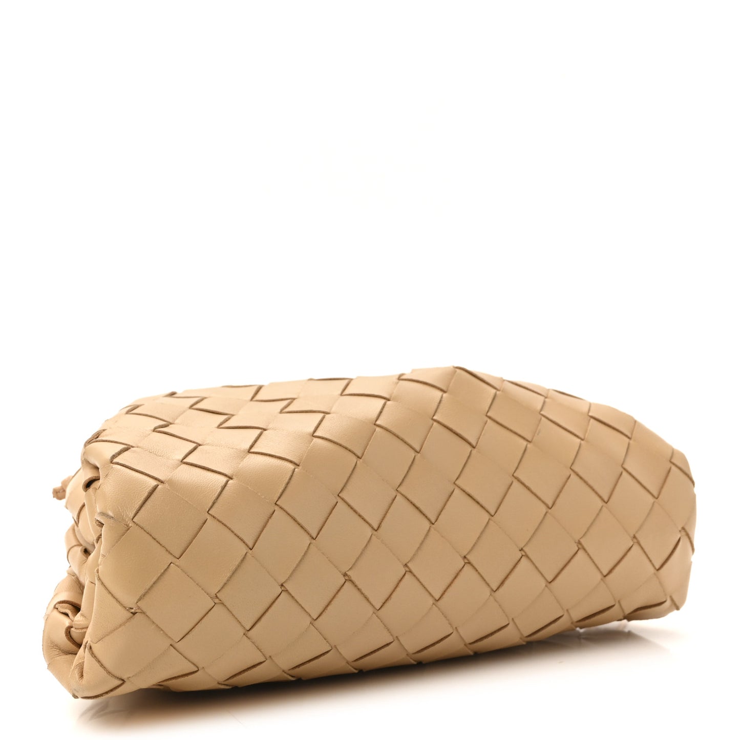 Nappa Intrecciato The Mini Pouch Almond