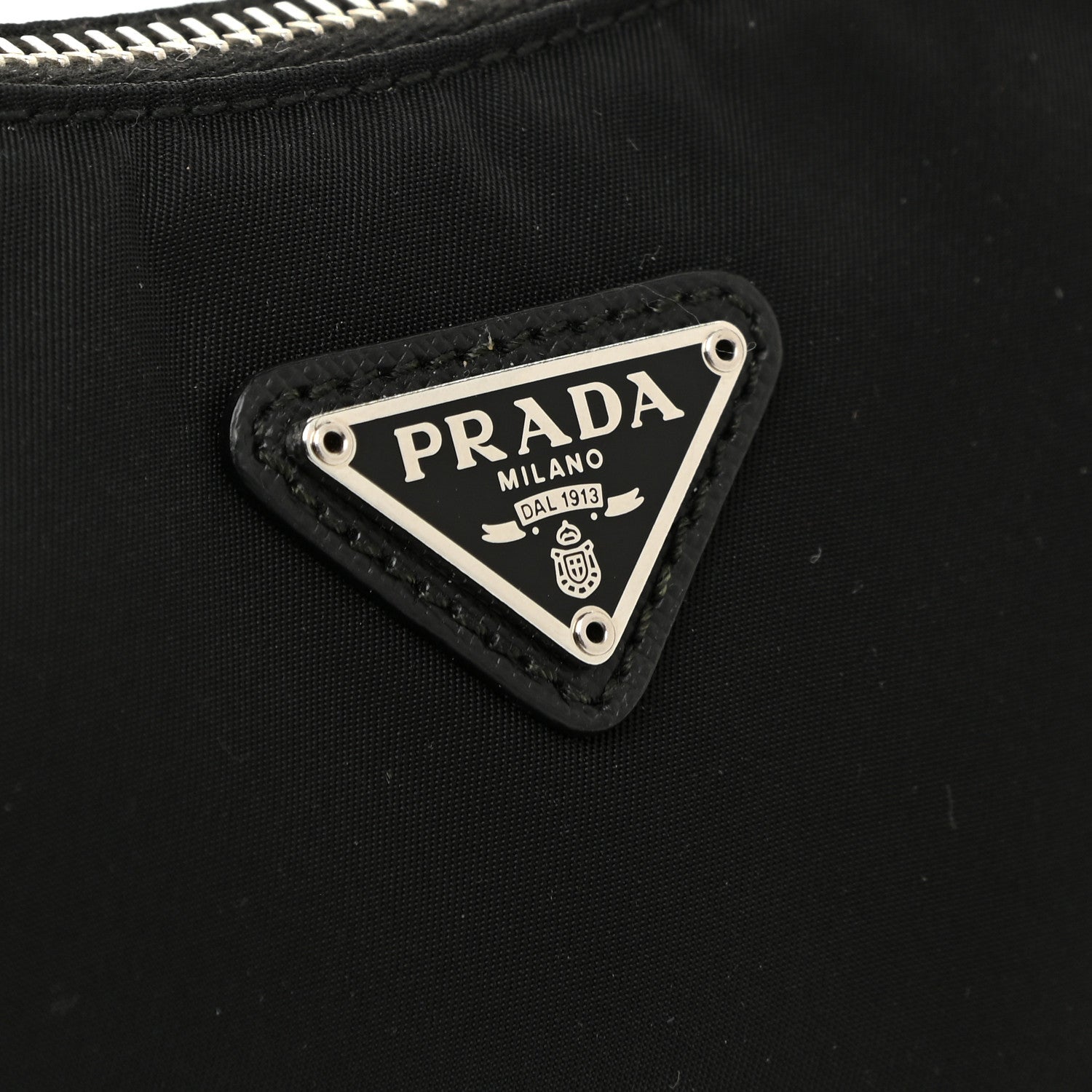 Prada Nylon Re-Edition 2005 Shoulder Bag Black 11 of 12