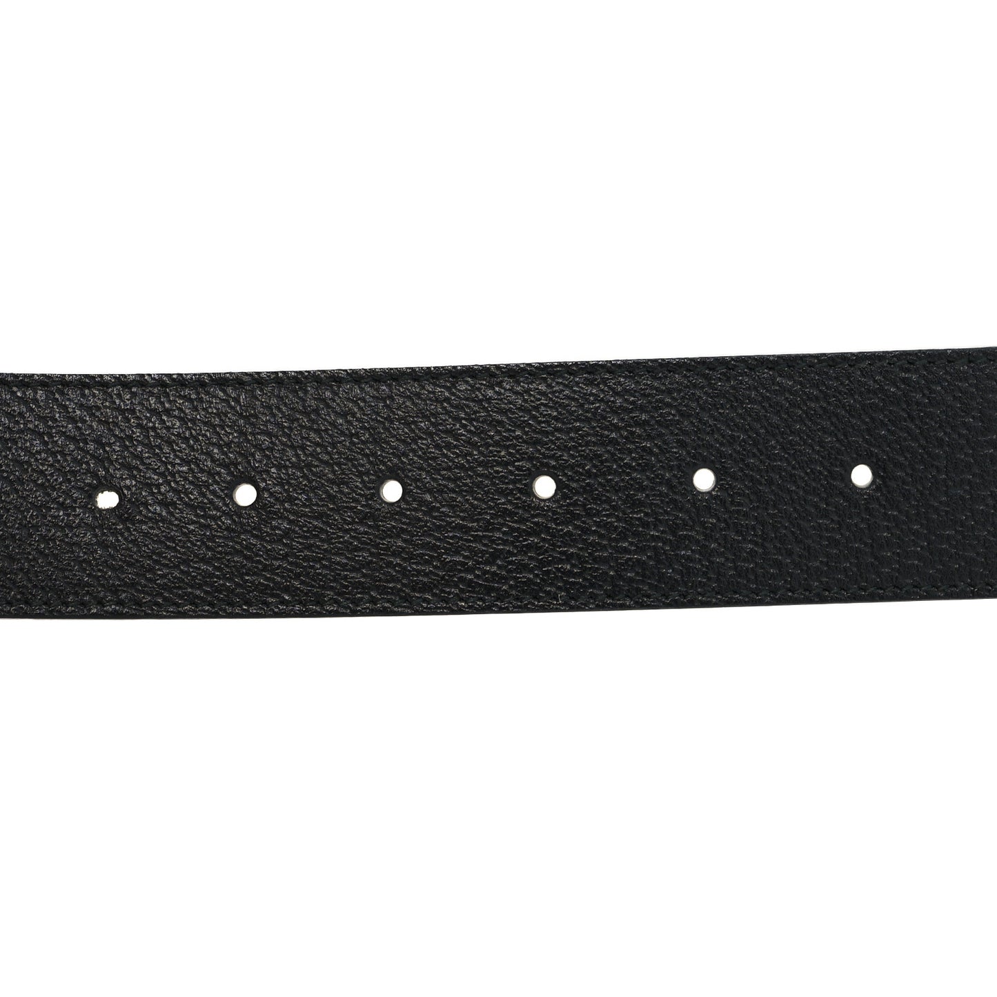 Textured Calfskin Double G 40mm Belt 85 34 Black