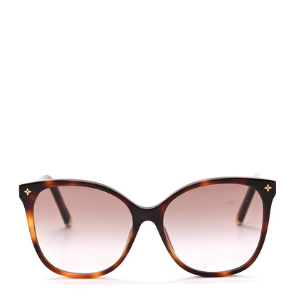 Louis Vuitton Acetate My Monogram Light Cat Eye Sunglasses Z1659E Light Tortoise 2 of 6