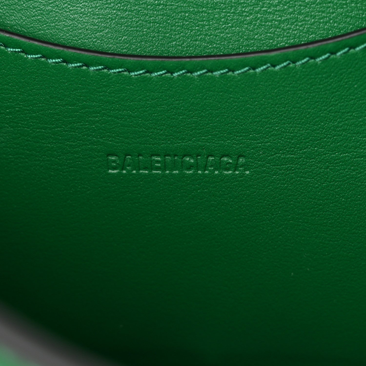 Balenciaga Smooth Calfskin Neo Classic Silver Hardware Mini City Grass Green 6 of 10