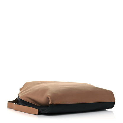 Burberry Calfskin Medium Grommet Hobo Light Camel Black 5 of 11