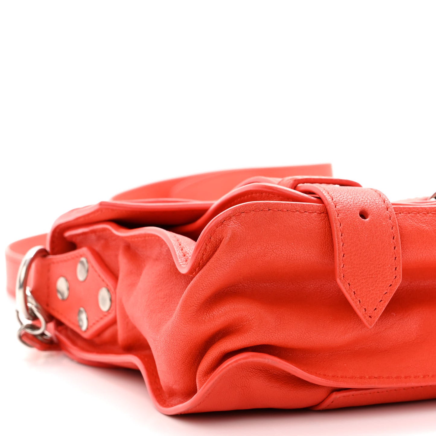 Lambskin Tiny PS1 Satchel Orange Pepper