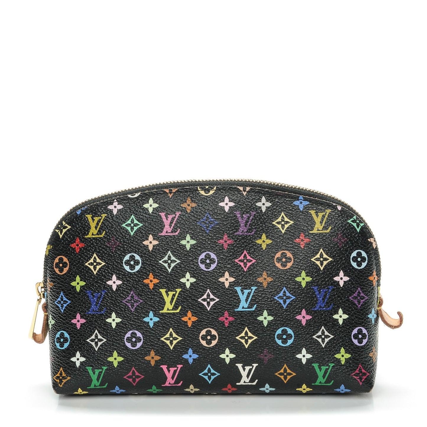 Monogram Multicolor Cosmetic Pouch Black Grenade