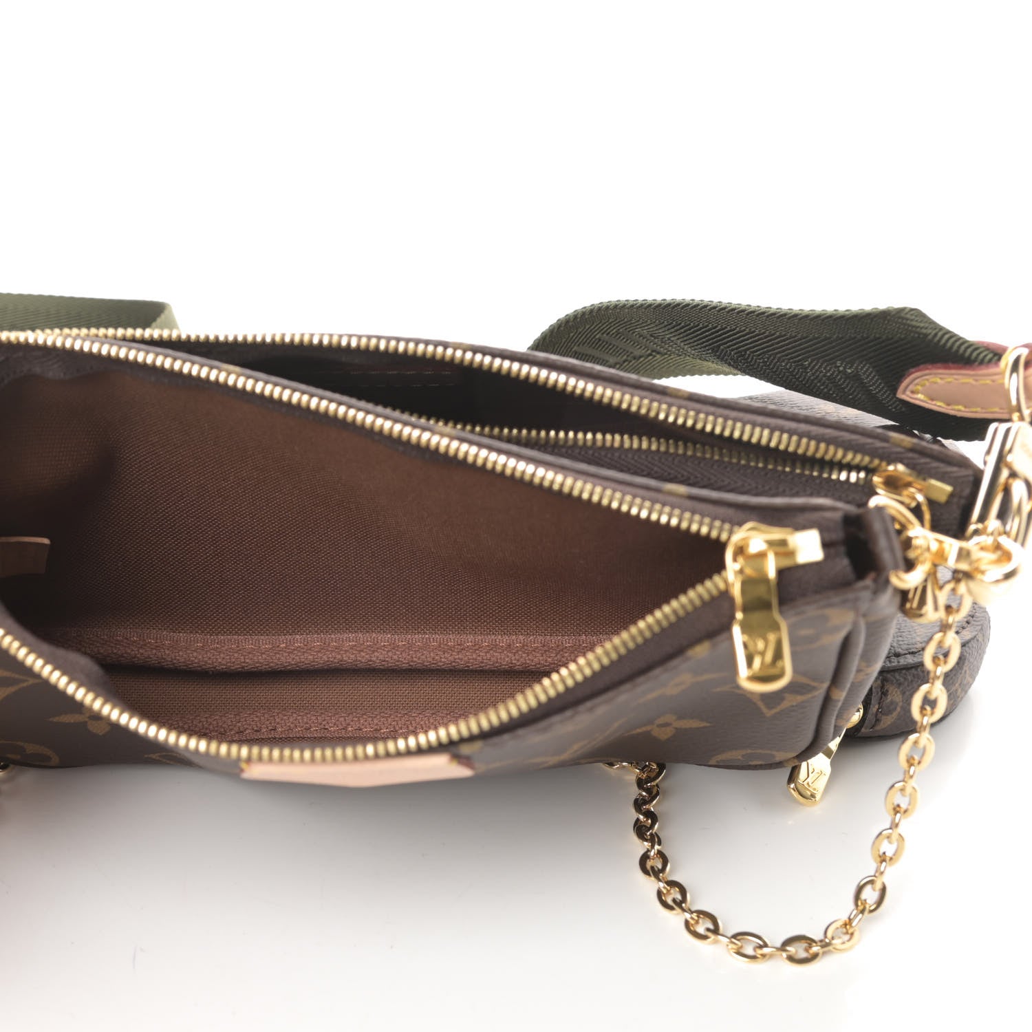 Louis Vuitton Monogram Multi Pochette Accessories Kaki 6 of 12