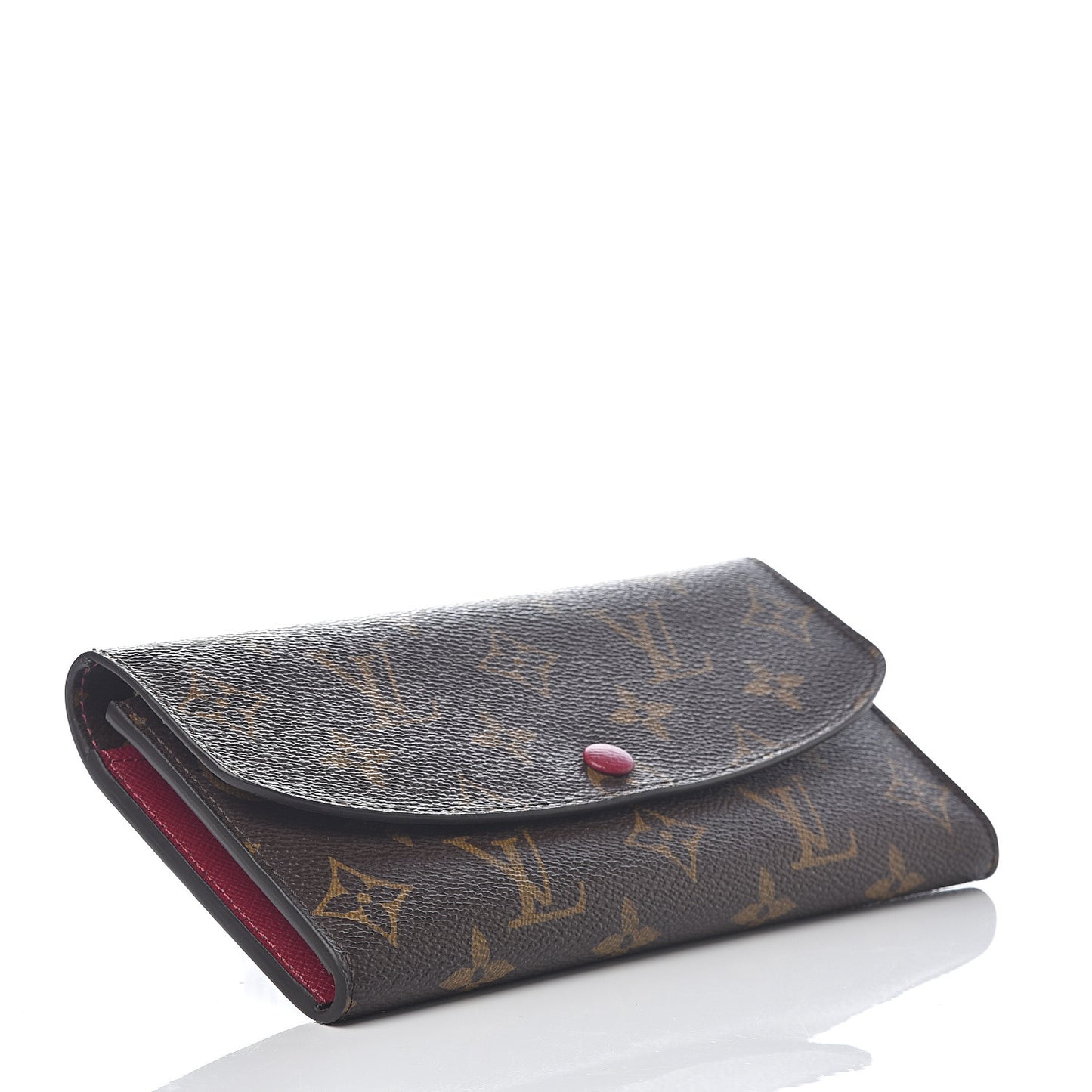 Monogram Emilie Wallet Fuchsia