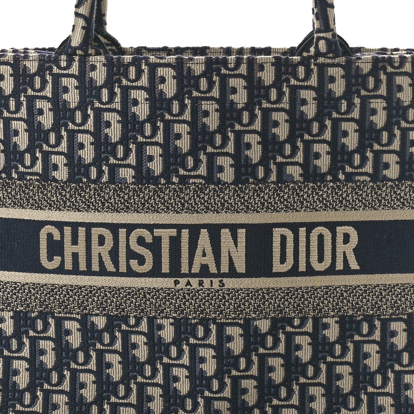 Oblique Medium Book Tote Blue Multicolor