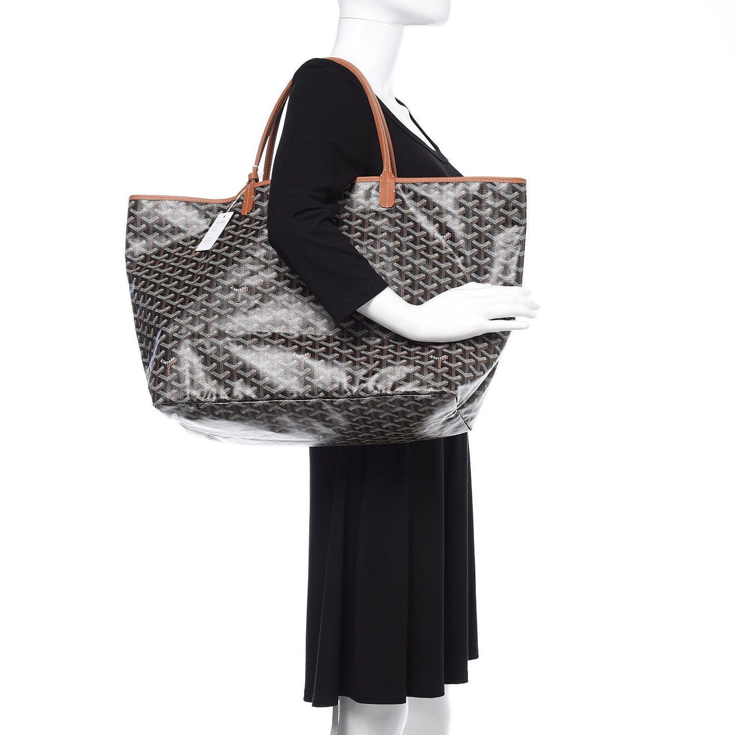 Goyardine Saint Louis GM Black Gold