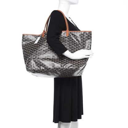 Goyard Goyardine Saint Louis GM Black Gold 2 of 10