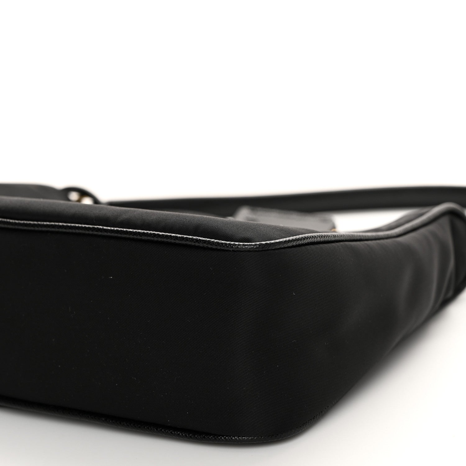 Prada Tessuto Nylon Saffiano Mini Re-Edition 2005 Bag Black 11 of 12