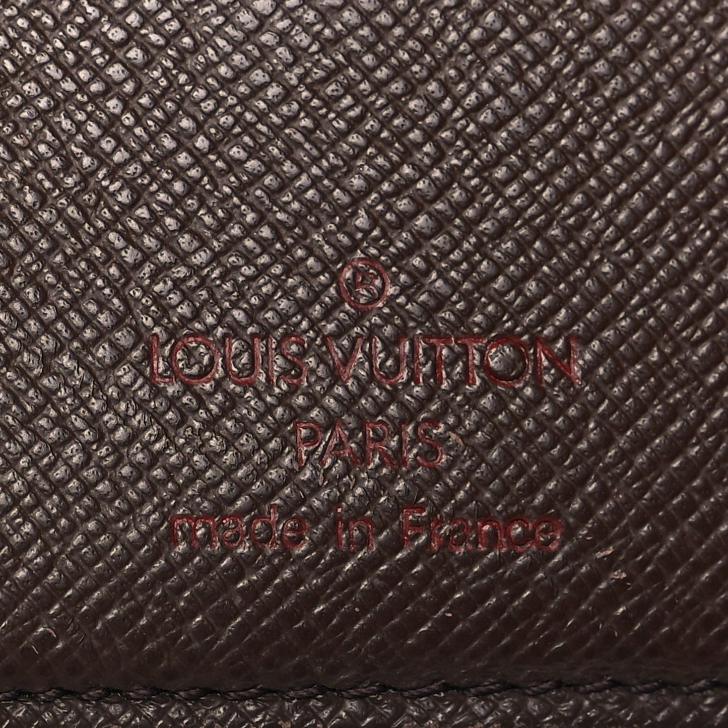 Damier Ebene French Purse Wallet
