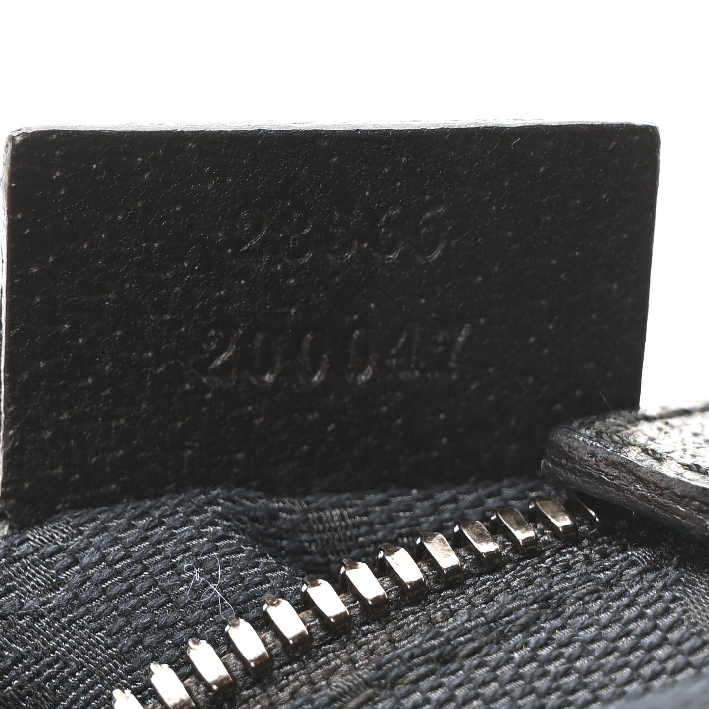 GG Monogram Double Pocket Belt Bag Black