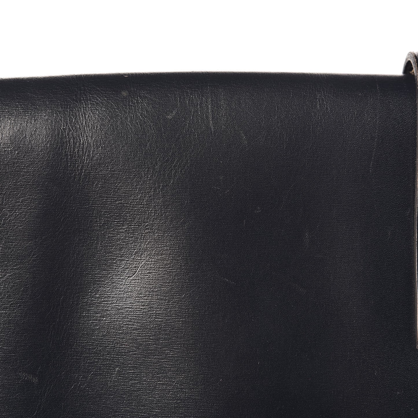 Box Calf Jige PM Clutch Bleu Marine