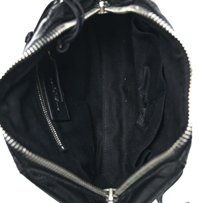 Balenciaga Nappa Calfskin Quilted Puffy Clutch Black 5 of 9