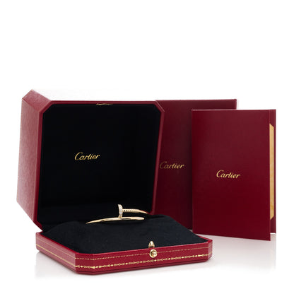 Cartier 18K Yellow Gold Diamond Juste Un Clou Bracelet 16 4 of 4