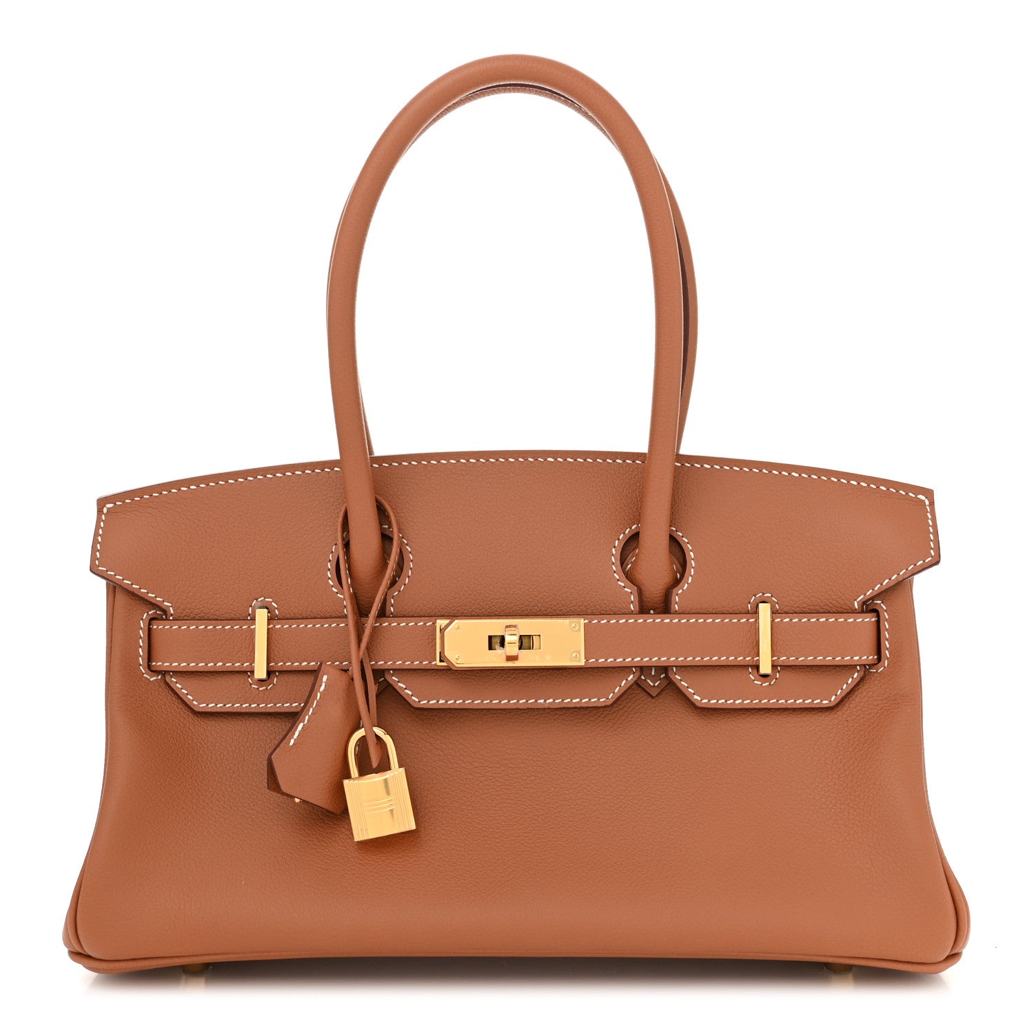 Hermes Evercolor Shoulder Birkin Light 29 Gold 1 of 10