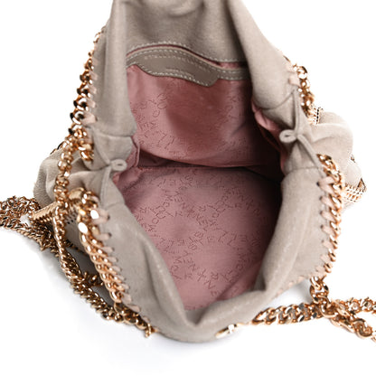 Stella McCartney Mini Falabella Fold Over Tote Clotted Cream 5 of 13
