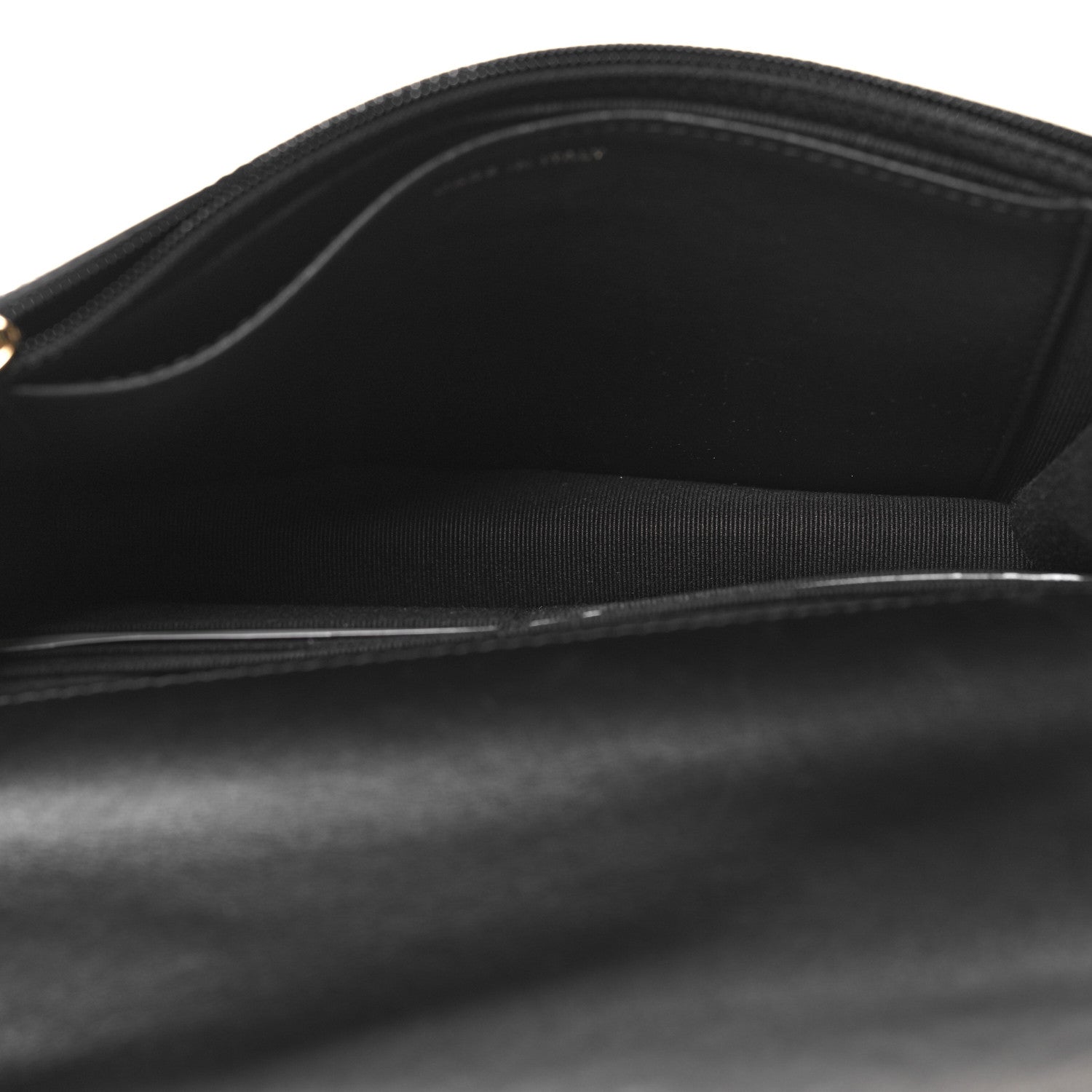 Chanel Tweed Quilted Chanel 19 Wallet On Chain WOC Black White 5 of 12