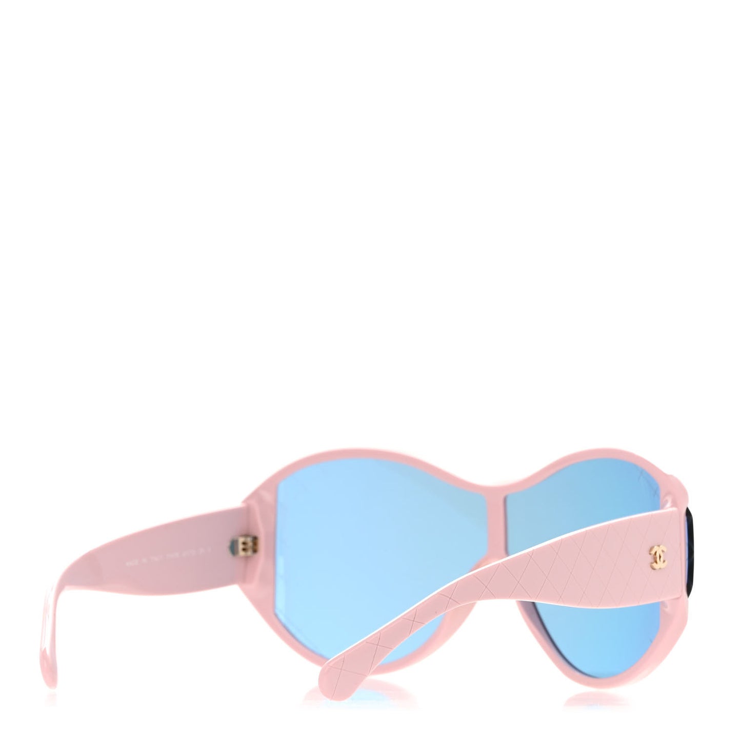 Acetate Shield Sunglasses 71476 Pink