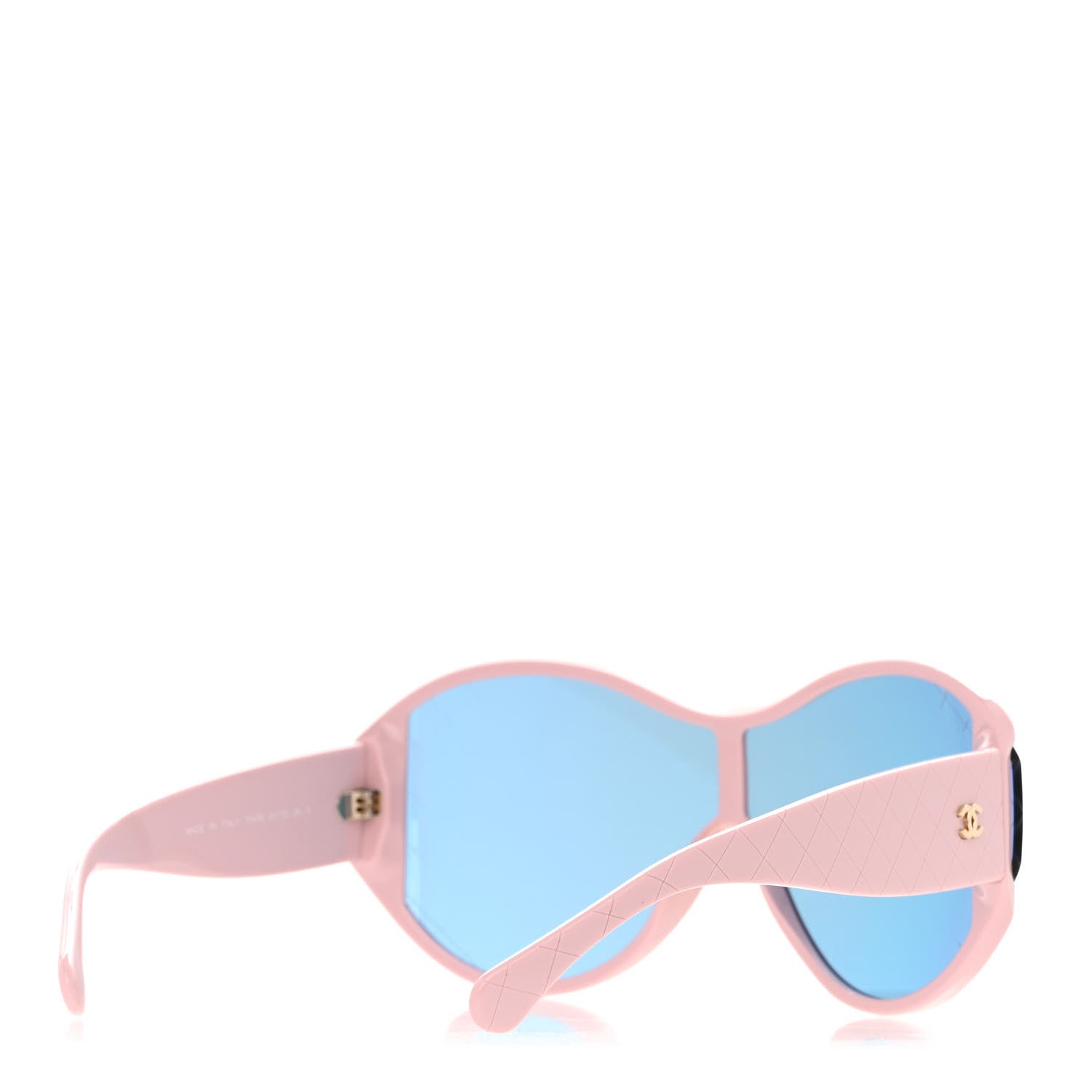 Chanel Acetate Shield Sunglasses 71476 Pink 4 of 8