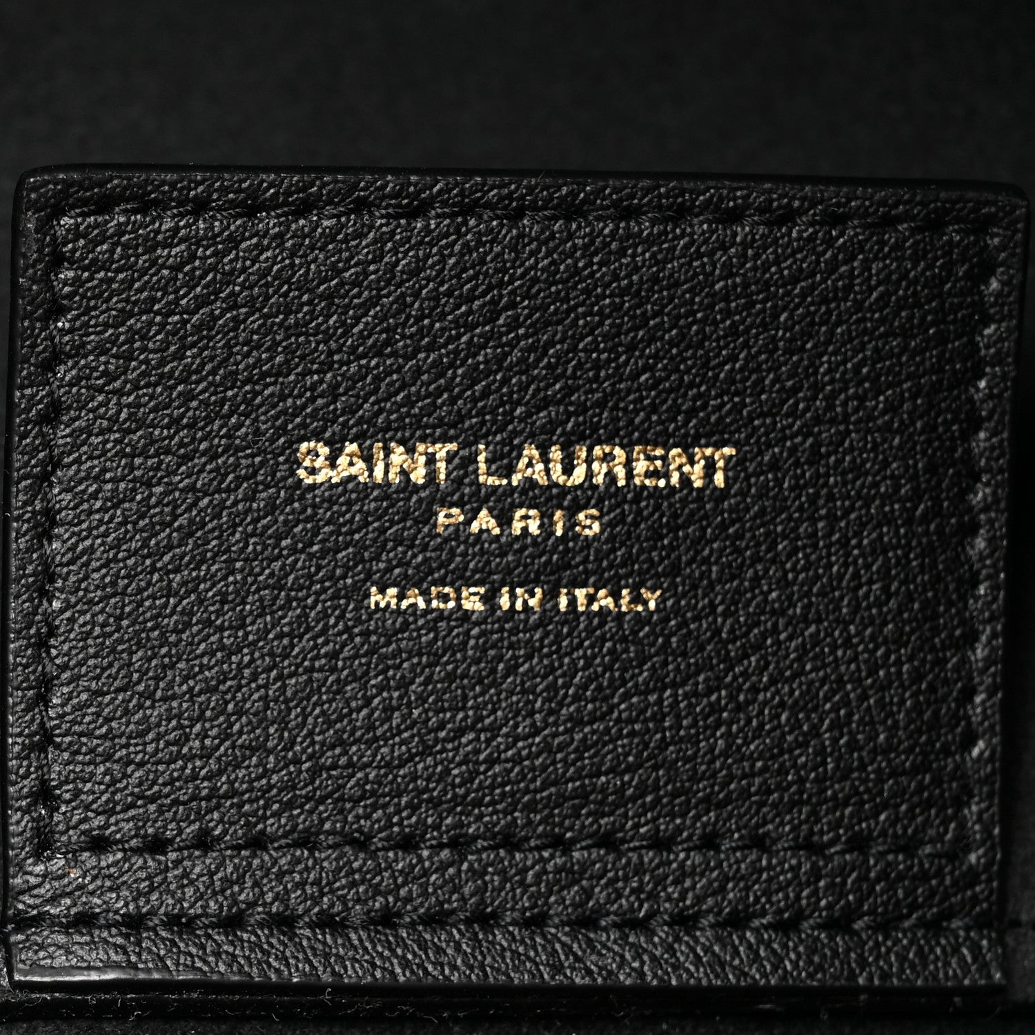 Saint Laurent Calfskin Large Shopping Tote Black 7 of 11
