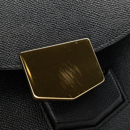 Celine Grained Calfskin Small Trotteur Black 12 of 12
