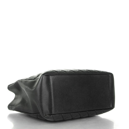 Chanel Caviar Quilted Grand Shopping Tote GST Black 4 of 9