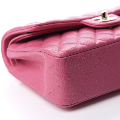 Chanel Caviar Quilted Small Double Flap Pink 6 of 11