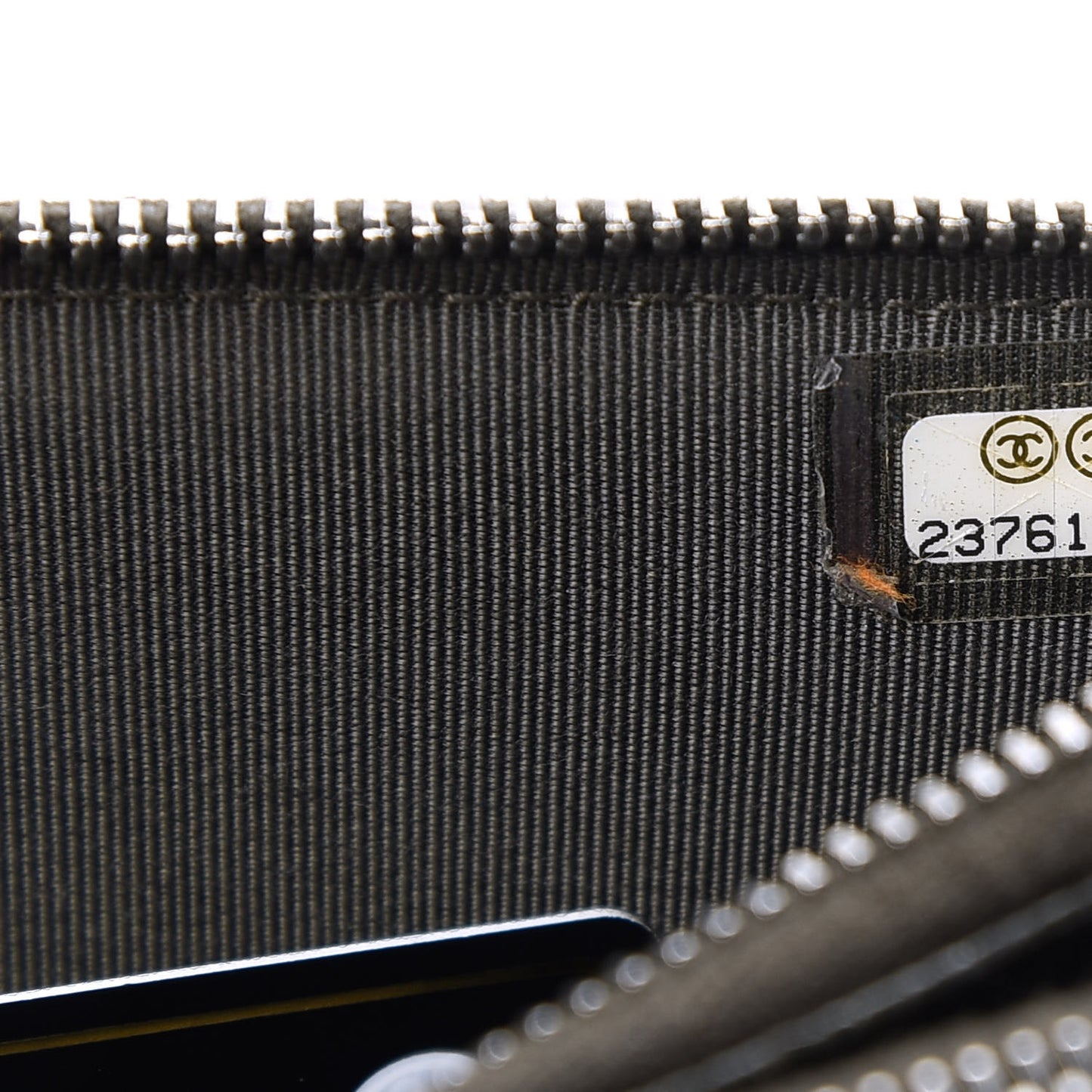 Caviar Quilted Small Clutch With Chain Dark Charcoal
