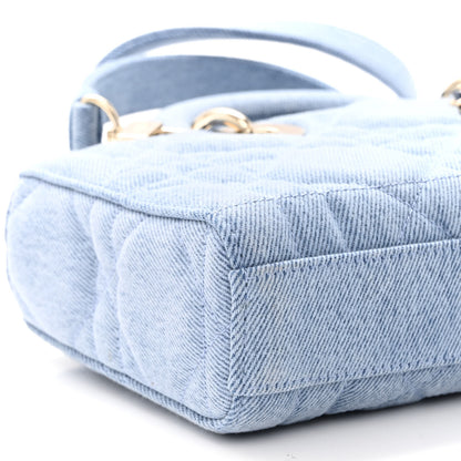 Christian Dior Denim Macrocannage Lady D-Joy Blue 8 of 9