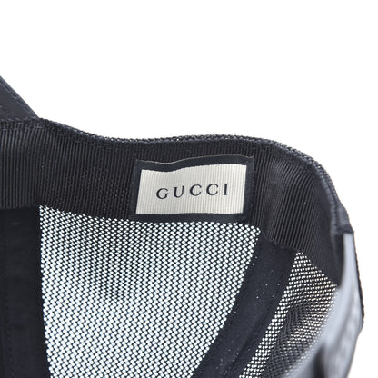 Gucci Nylon Monogram Baseball Hat M Black 6 of 7