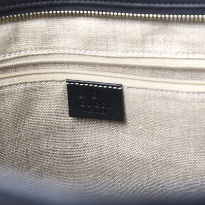 Gucci Microguccissima Bree Zippered Tote Black 5 of 9