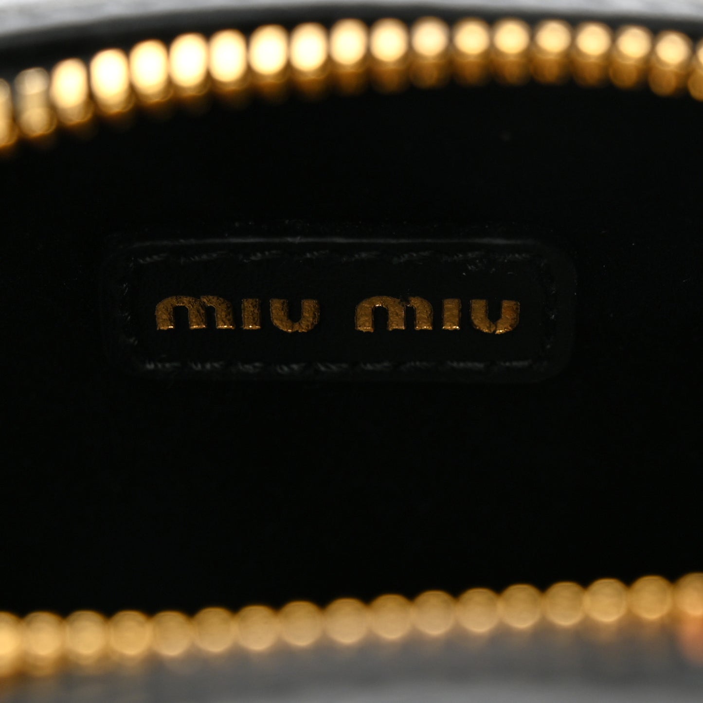 Nappa Micro Bag Black
