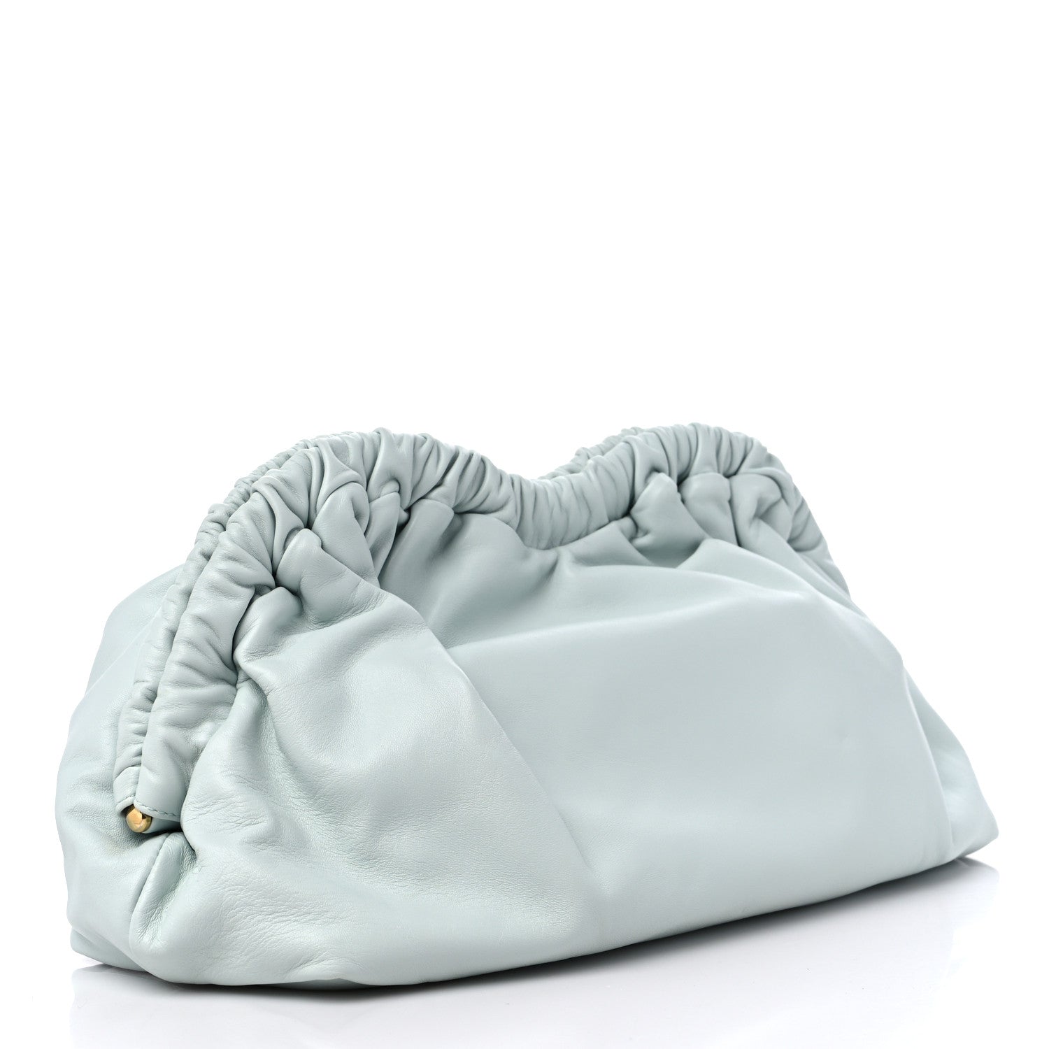 Mansur Gavriel Lambskin Cloud Clutch Seafoam 3 of 10