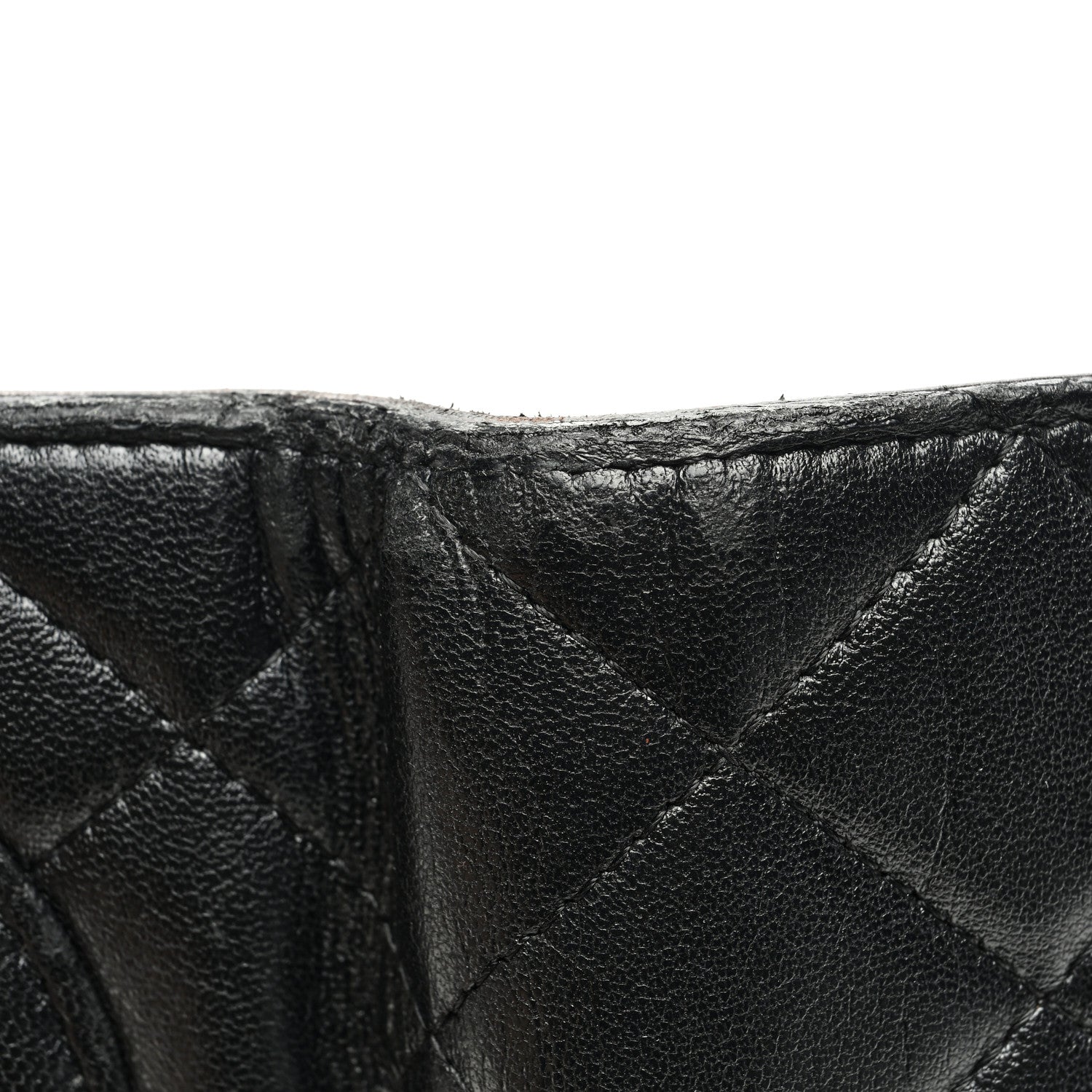 Chanel Lambskin Quilted Large Flap Wallet Black 10 of 13