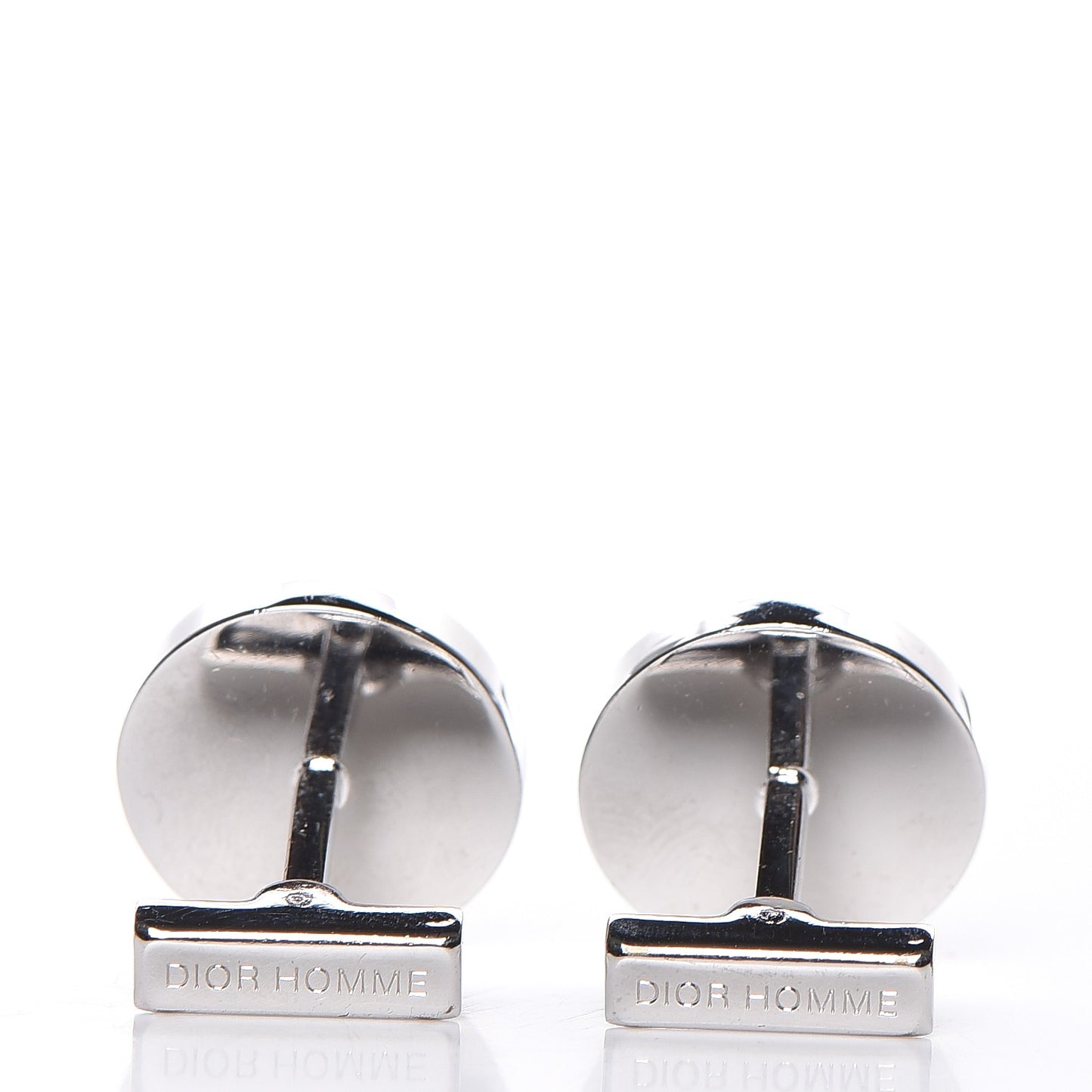 Homme Lacquer Bee Cufflinks Palladium