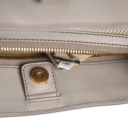 Prada Saffiano Lux Large Tote Argilla 8 of 16