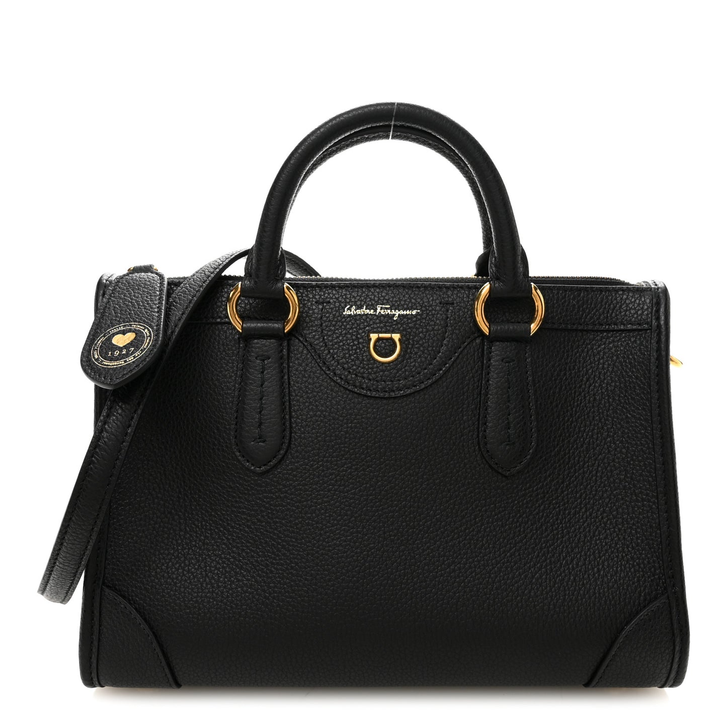 Grained Calfskin 1927 Tote Black