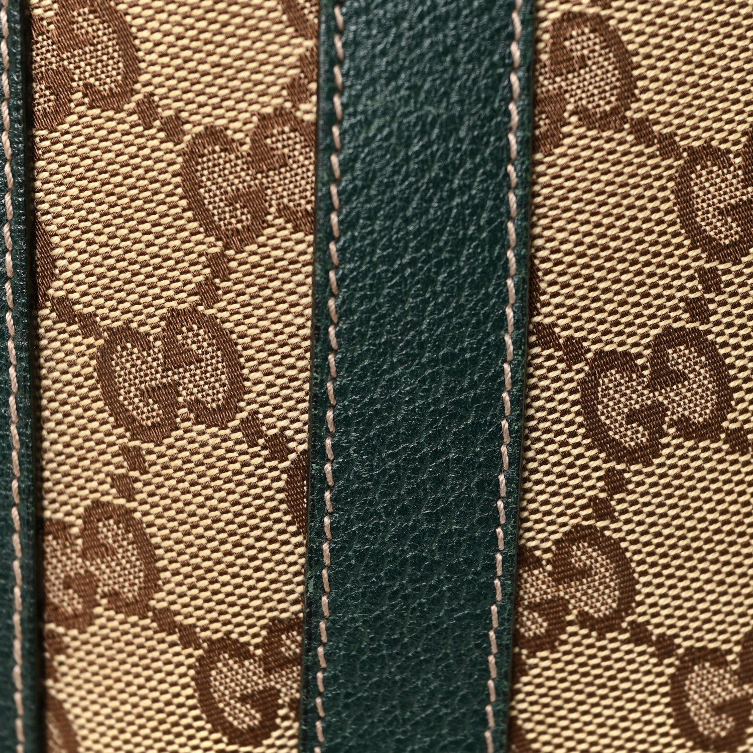 Gucci Monogram Medium Abbey Convertible Tote Green 12 of 13