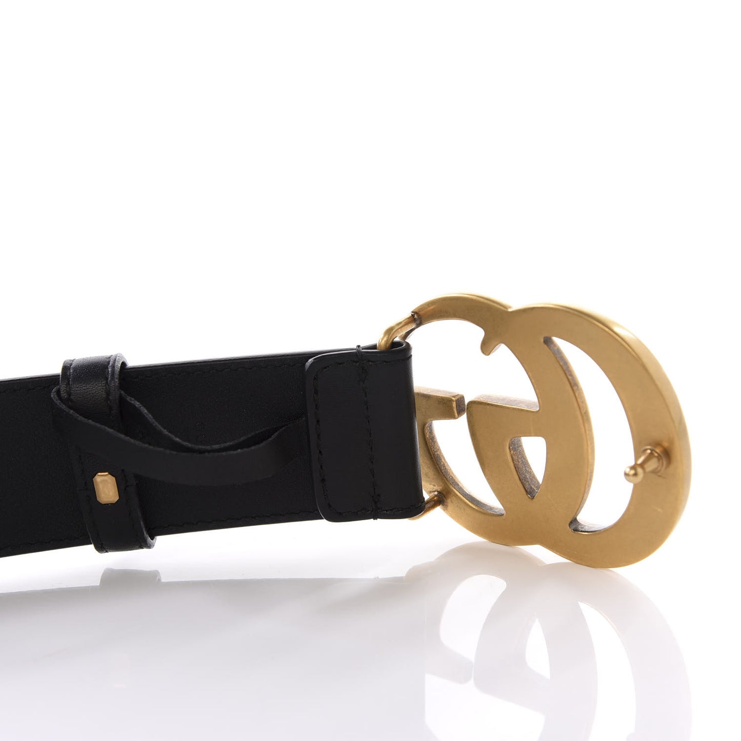 Calfskin Double G 40mm Belt 95 38 Black